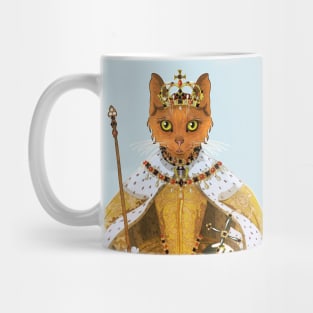 Queen Elizabeth I cat - historiCATS illustrations Mug